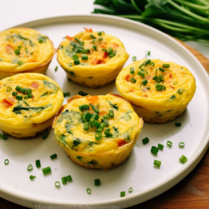 mini vegan frittatas