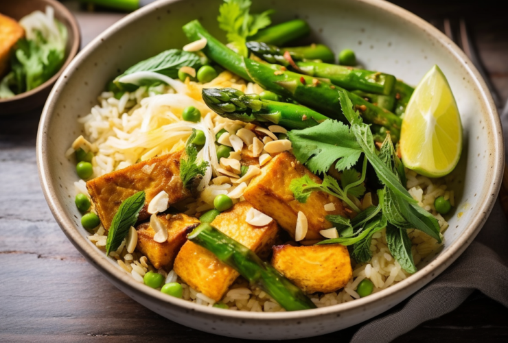 coconut rice bowls