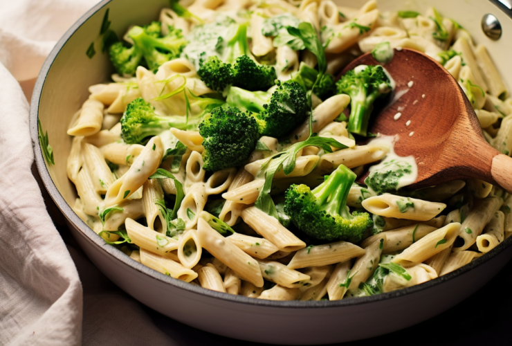 creamy vegan pasta